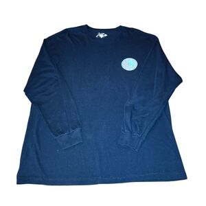 T&C Surf Designs Navy Blue Long Sleeve Shirt with Logo Men's XL‎